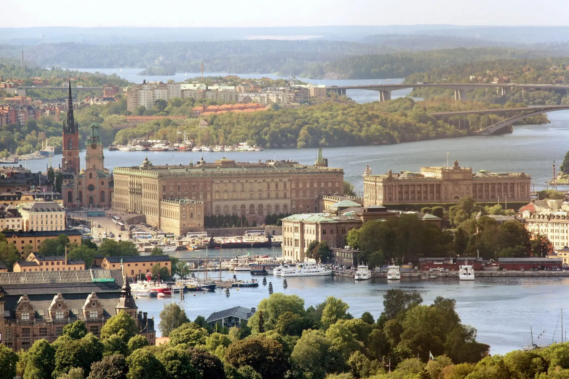 Bild över Stockholm där S2A Bygg erbjuder betonggjutning